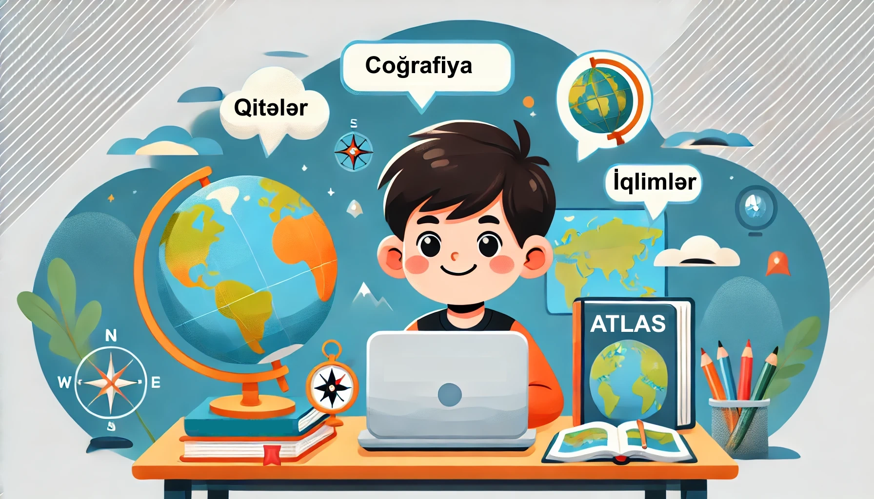 Coğrafiya hazırlığı 5-8-ci siniflər